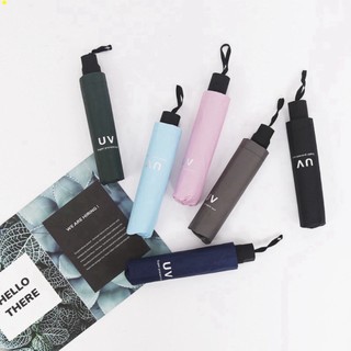 Ô dù gấp gọn đi mưa che nắng to nhiều màu cute cỡ lớn cao cấp dễ thương chống tia uv New