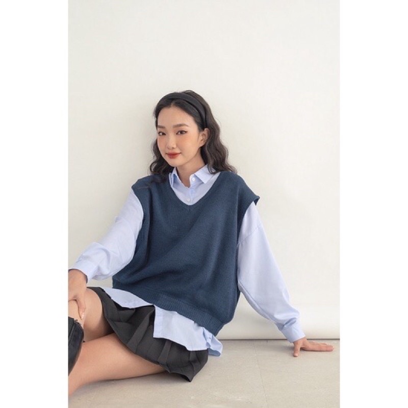 Áo sơ mi vải thô thêu chữ Fromyouth - Nakedbyv