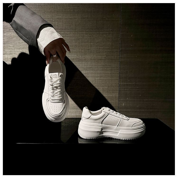 Giày Thể Thao Da Đế Dày Thời Trang Mùa Xuân 2023 Cho Nữ