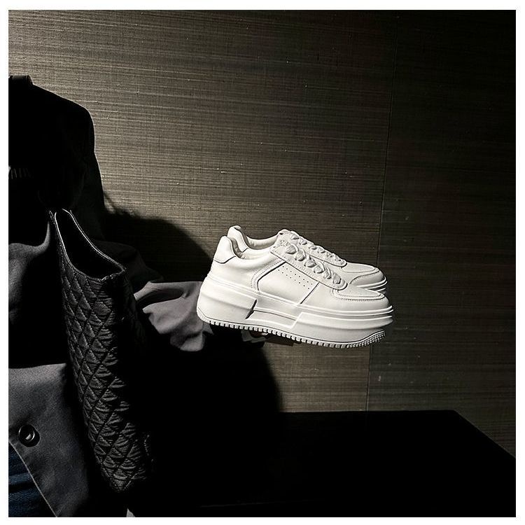 Giày Thể Thao Da Đế Dày Thời Trang Mùa Xuân 2023 Cho Nữ