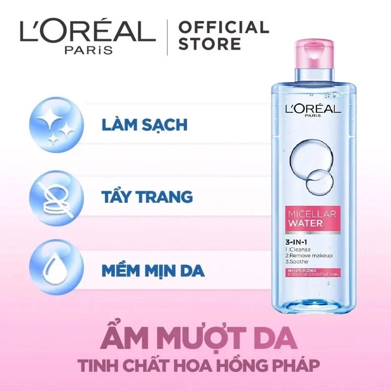Nước Tẩy Trang Loreal 400ml