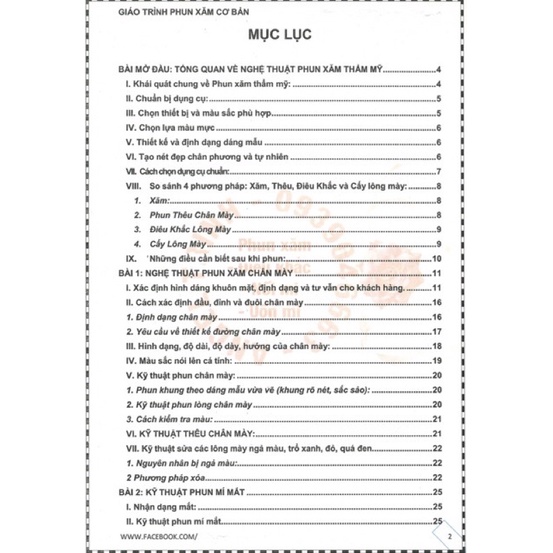 ✅ Giáo Trình - Phun Xăm /Cơ Bản Đến Nâng Cao/ Chi tiết , cho người mới bắt đầu học , làm giáo trình dạy học viên )