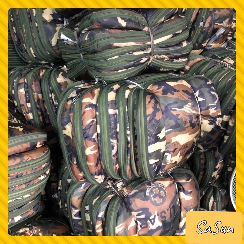 Võng quân đội có mùng to dày cao cấp tặng kèm 3m dây dù.