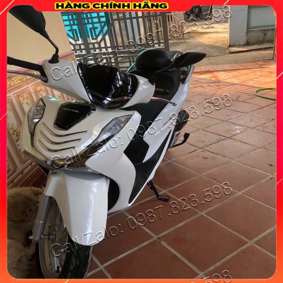 – Mặt nạ cho Sh 2020 – Sh 2022 – Sh 2023 Thay thế Sh 125i, 150i, 160i Mẫu 3 Sọc Xi Hàng Cao Cấp Ảnh t