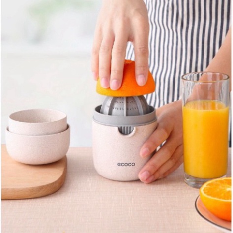 Dụng cụ Vắt cam Và Nghiền Ép Hoa Quả Ecoco Lúa Mạch 2 Trong 1 Thông Minh , Ép Trái Cây Mini Cao cấp