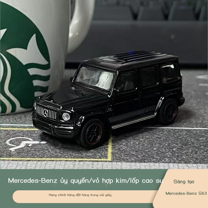 Mô Hình Xe Hơi Benz G63 Big G AMG Màu Đen Bằng Hợp Kim Cao Cấp Với Tỷ Lệ 1: 64