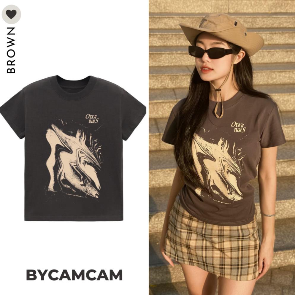 Áo Thun Baby Tee Basic Originals 100% Cotton 2023 𝑩𝒚𝒄𝒂𝒎𝒄𝒂𝒎 Vnlocalbrand