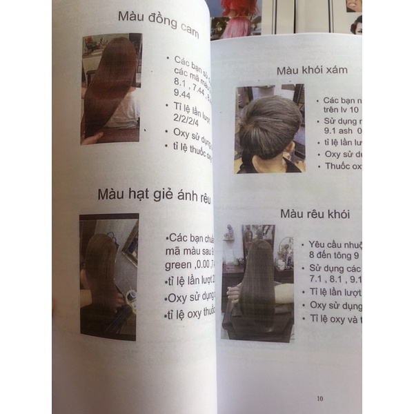 Giáo Trình - Nhuộm Tóc