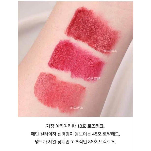 Son Kem Whoo mini màu 18, 88 mẫu mới