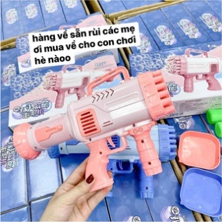 Súng Bắn Bong Bóng Xà Phòng 32 Nòng phun tự động Siêu Mạnh, hàng loại 1 chất lượng cao