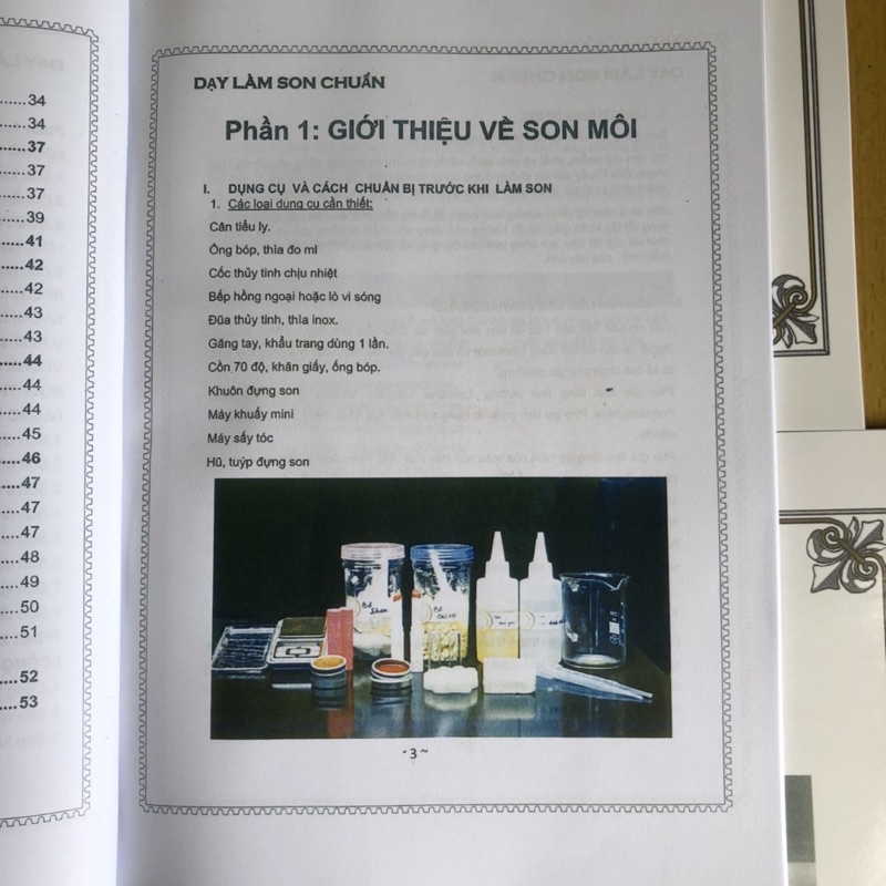 Giáo Trình - Làm Son Handamade