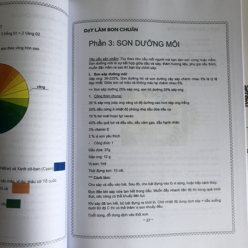 Giáo Trình - Làm Son Handamade