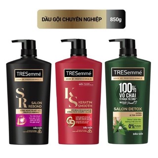 Dầu Gội Tresemme Salon Detox/ Keratin Smooth/ Salon Rebond 850g