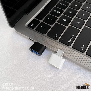 Đầu chuyển đổi otg type-c to usb 3.0 tốc độ cao - black/white