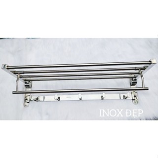  CAO CẤP Kệ nhà tắm,giàn vắt khăn phòng tắm inox 304  vuông-tròn  chân đế dày dặn,chống rỉ sét,chịu lực tốt,độ bền ,tận 