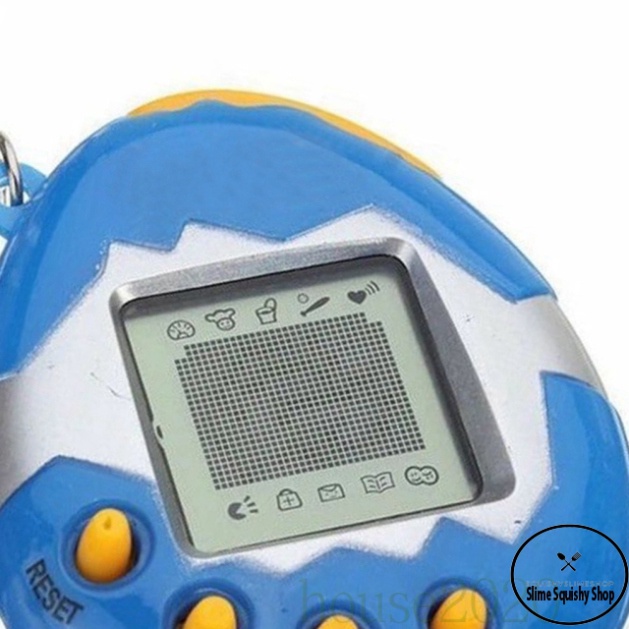 Máy game Play nuôi thú ảo xách tay có móc khóa nhiều màu sắc tùy chọn lựa phong thái 2023 cho trẻ con và 8x9x