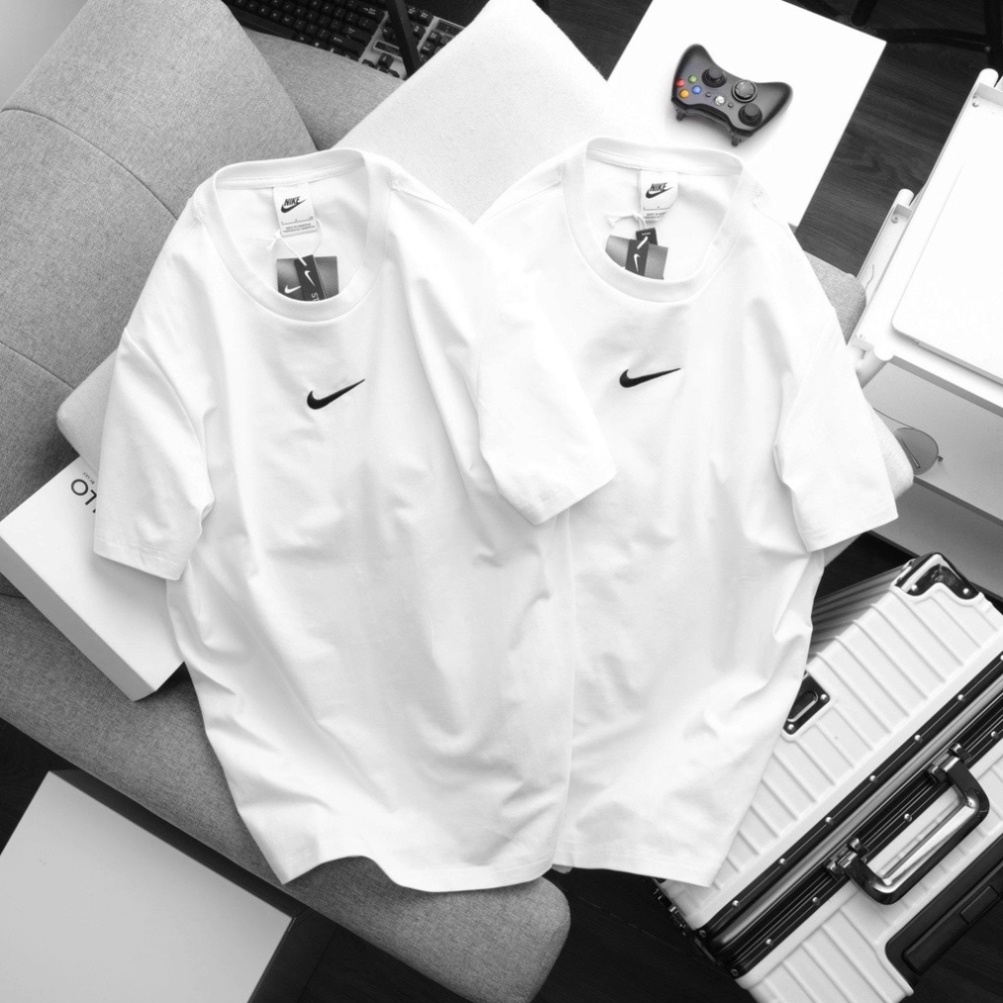 Áo thun in logo Nike Chất Liệu Cotton Co Giãn 4 Chiều Hình In 5D - Áo From Dáng Unisex Nam Nữ Hottend 2023 | BigBuy360 - bigbuy360.vn