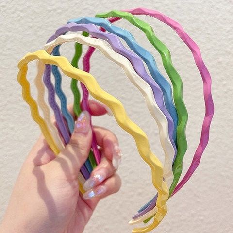 Băng Đô Cài Tóc Mỏng Màu Sắc Ngọt Ngào Dễ Phối Đồ