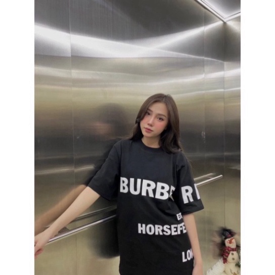 Áo Phông BBR Horseferry Nam Nữ ❤ Áo Cộc Tay Fom Rộng Chất Cotton Cổ Bo Dày Dặn Hàng Cao Cấp | BigBuy360 - bigbuy360.vn