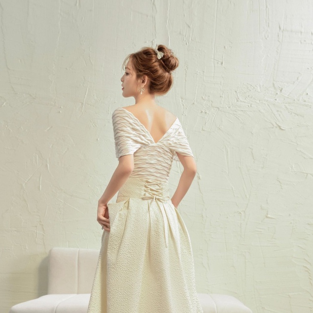 Chân Váy Dáng Dài Nữ SOLEIL ROOM Thiết Kế Cạp Cao Xếp Ly Bồng Bềnh  BONNIE SKIRT