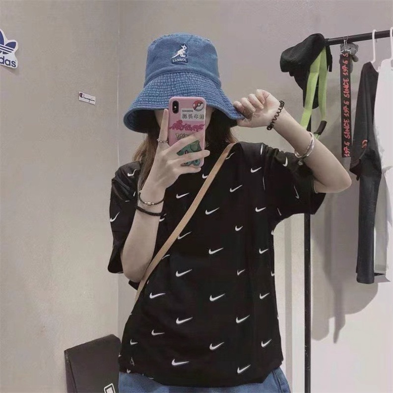 Áo Thun 𝐍𝐢𝐤𝐞 Swoosh in Logo - Áo thun tay lỡ unisex nam nữ form rộng oversize chất liệu Cotton (Ảnh thật kèm Clip) | BigBuy360 - bigbuy360.vn