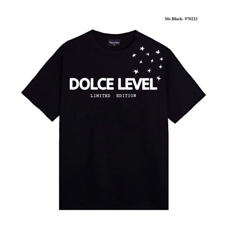 Áo Phông Dolce Level Nam Nữ Chất Liệu Cotton Cao Cấp