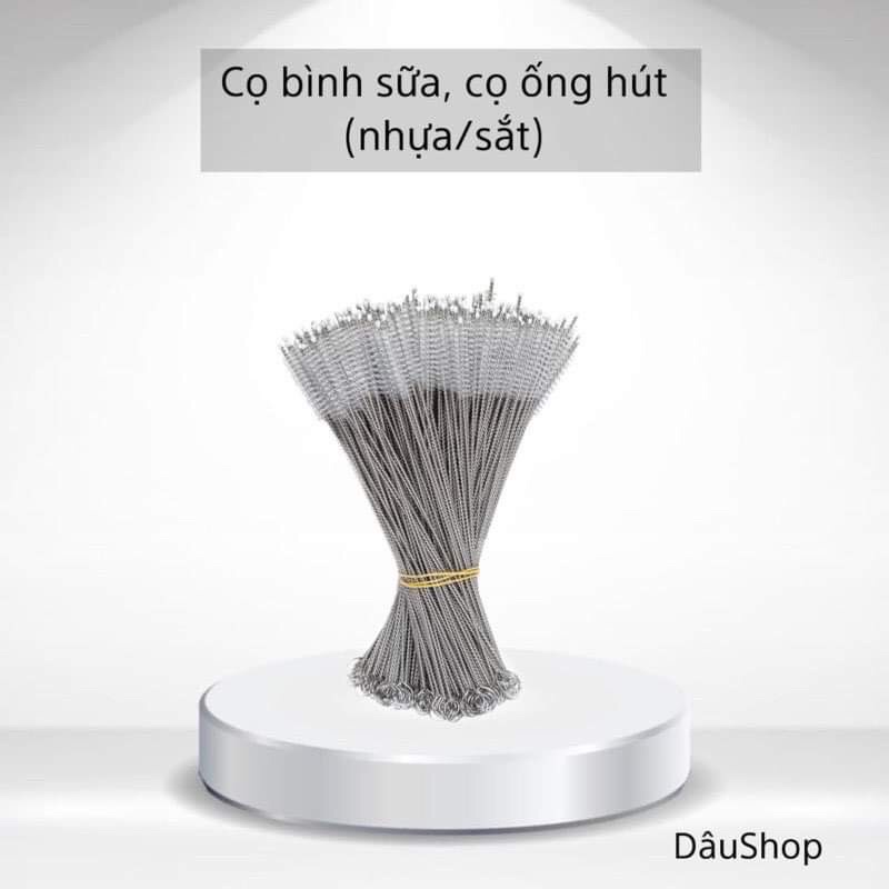 Cọ bình sữa, cọ ống hút (nhựa/sắt)