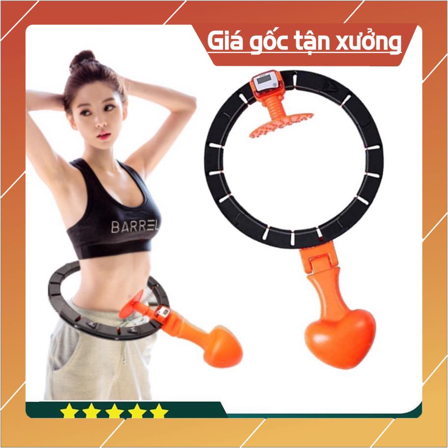 Vòng Lắc Eo Đa Năng Có Đồng Hồ Đo, Giảm Mỡ Tại Nhà Bằng Cách Tập Thể Dụ Thông Minh