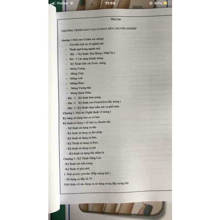 ✅ Giáo Trình - Nail Cơ Bản Đến Nâng Cao