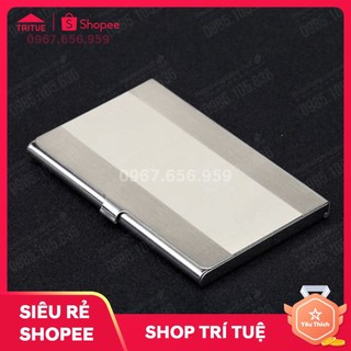Hộp name card bền nhất HC10 thép 201 không gỉ