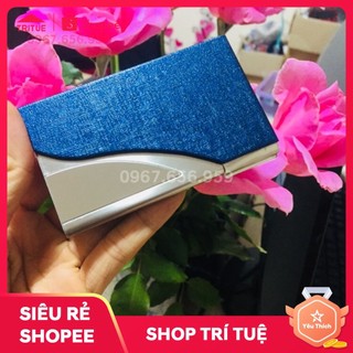 Hộp name card da PU loại đẹp cao cấp giá yêu, Bán hộp đựng card visit TPHCM khắc tên theo yêu cầu