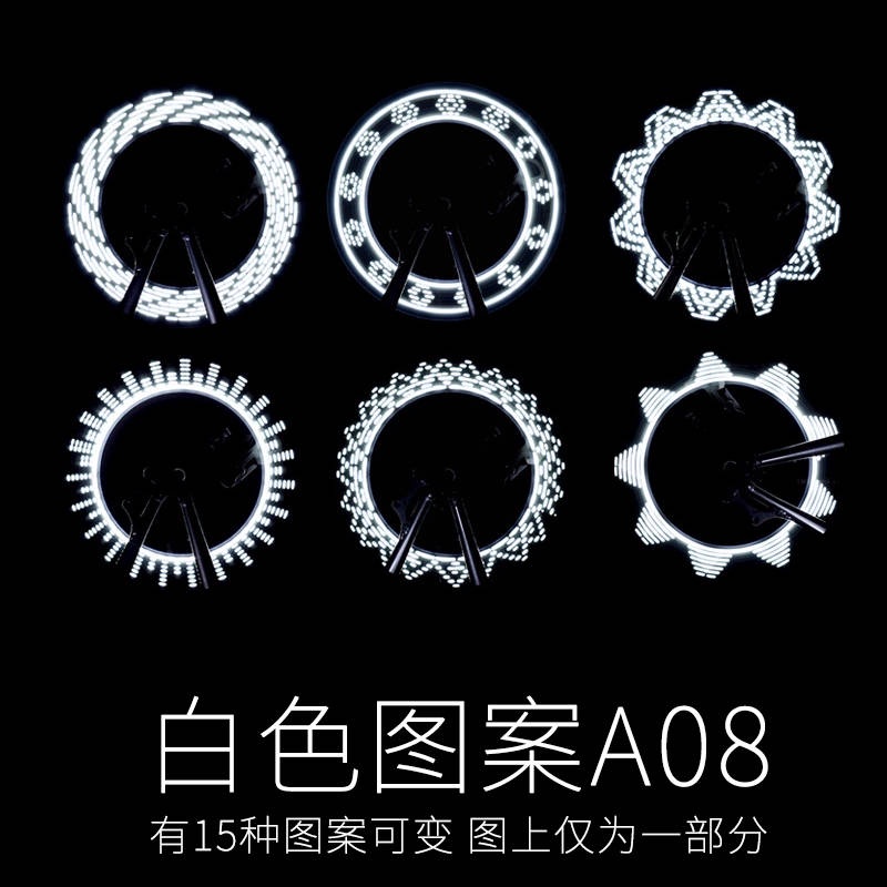 Đèn Gắn Van Xe Đạp Leo Núi / Xe Máy Điện Chuyên Dụng