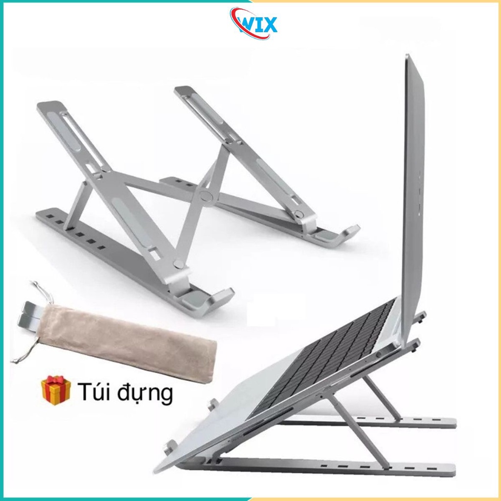 Giá Đỡ LAPTOP Bằng Nhôm Cho MACBOOK, Laptop, iPad Có Thể Gấp Gọn Điều Chỉnh Độ Cao