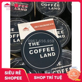 In lót ly cao su rẻ đẹp nhất Hà Nội, Làm lót ly cao su theo yêu cầu ở Tp HCM, chuyên in ấn lót ly cao su nhanh lấy ngay