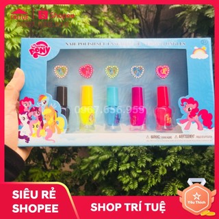 Sét sơn móng tay Pony an toàn Bóng làm Đẹp cho bé gái