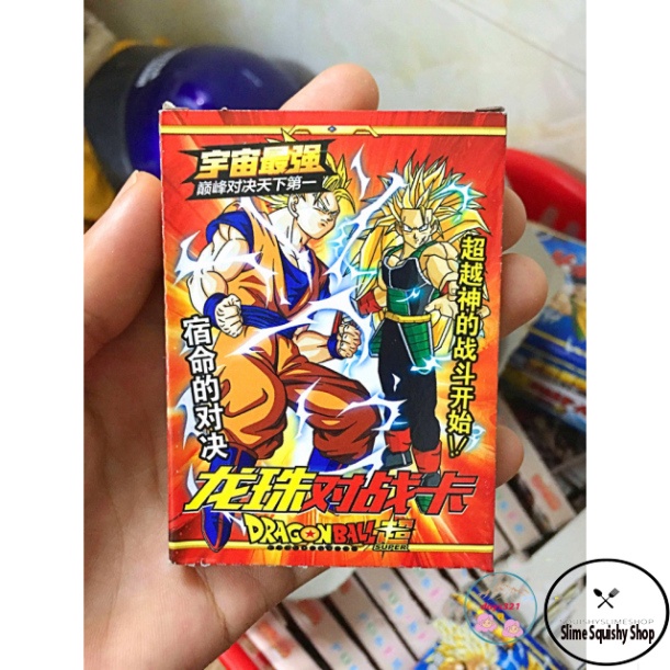 Sỉ một hộp thẻ bài 54 lá 7 viên ngọc rồng dragon ball songohan