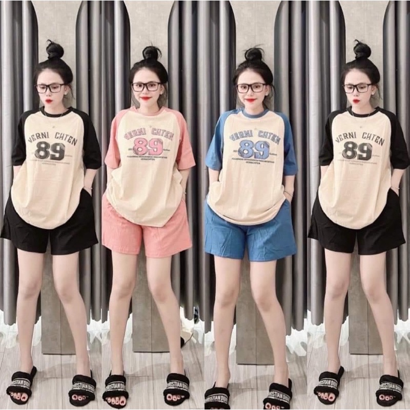 [ Rẻ vô địch ] Set bộ đùi chất cotton su- 89