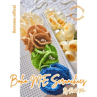 Retro me - dây cột tóc boho me scrunchies
