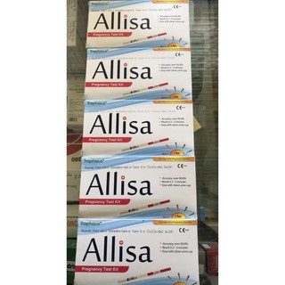 Que thử thai nhanh HCG Allisa Pregnancy Test Kit Traphaco