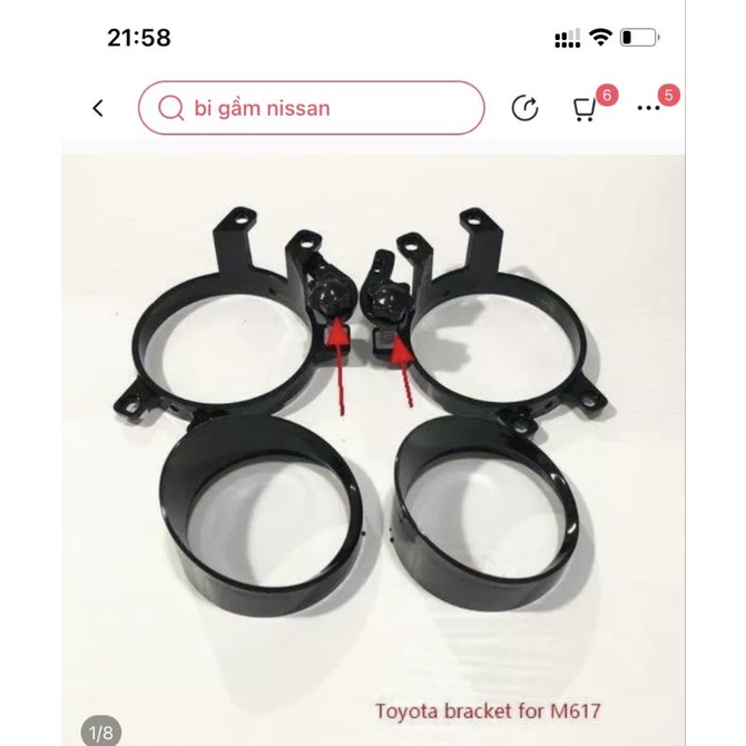 Pass lắp bi gầm dòng xe toyota bảo hành 1 năm