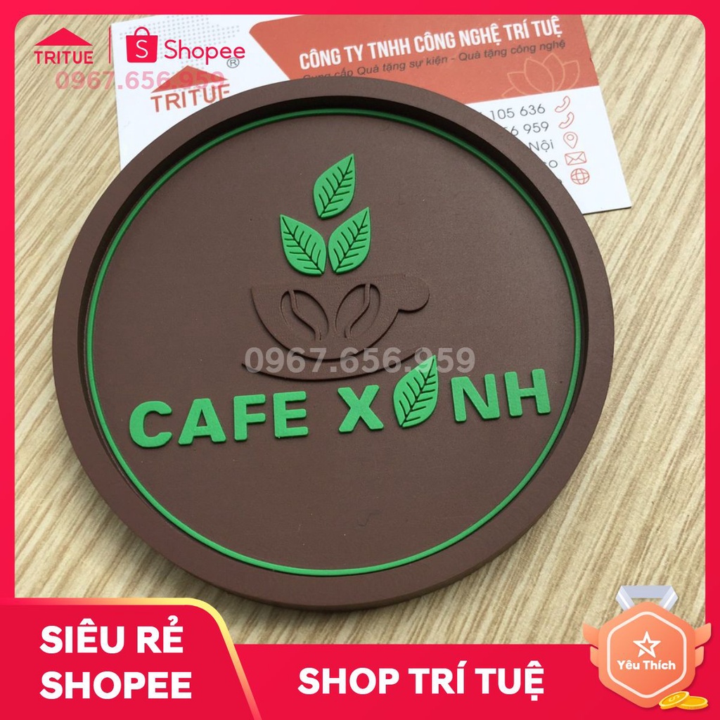 Đặt Đế Lót Cốc Cao Su In Ấn Nhiều Màu Giá Rẻ Nhất Hà Nội - Đại Lý Phân Phối Sản Xuất Lót Cốc Cao Su Tại Việt Nam