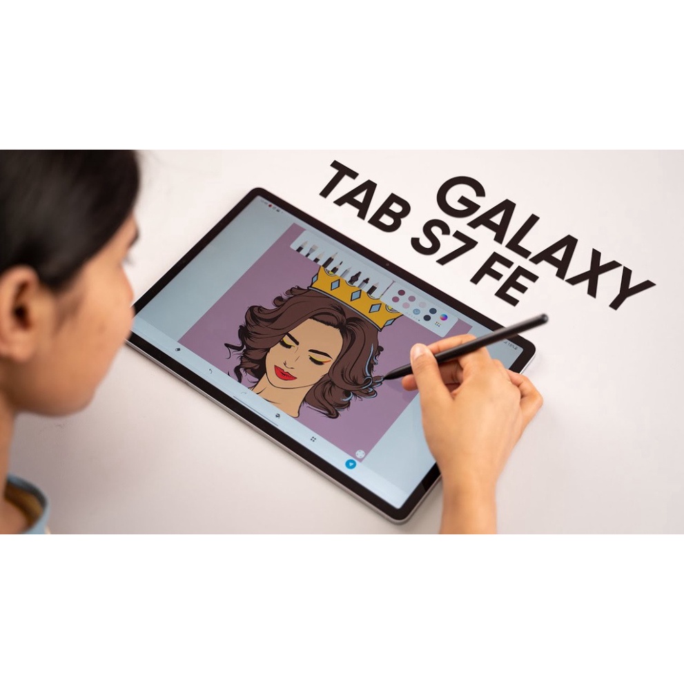 Máy tính bảng Samsung Galaxy Tab S7 FE Wifi (4GB/64GB) - Hàng Chính Hãng, Nguyên seal