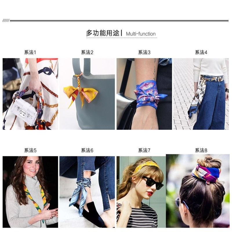 Khăn Choàng Lụa Mỏng In Hình Động Vật Phong Cách Âu Mỹ Thời Trang Xuân Hè Mới