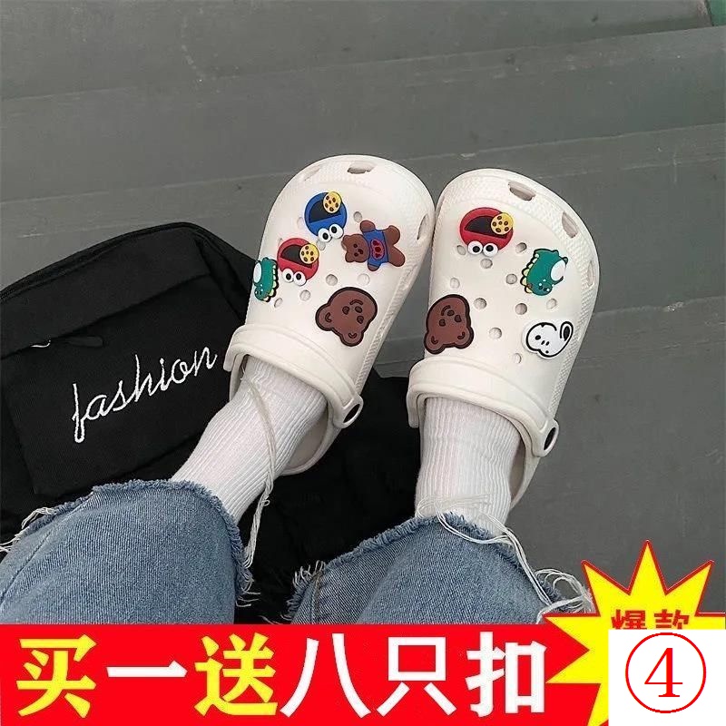 Giày Sandal Đế Dày Chống Trượt Thời Trang Mùa Hè Hàn Quốc Cho Nữ