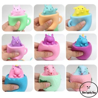 Squishy CON SÂU trốn trong cái cốc