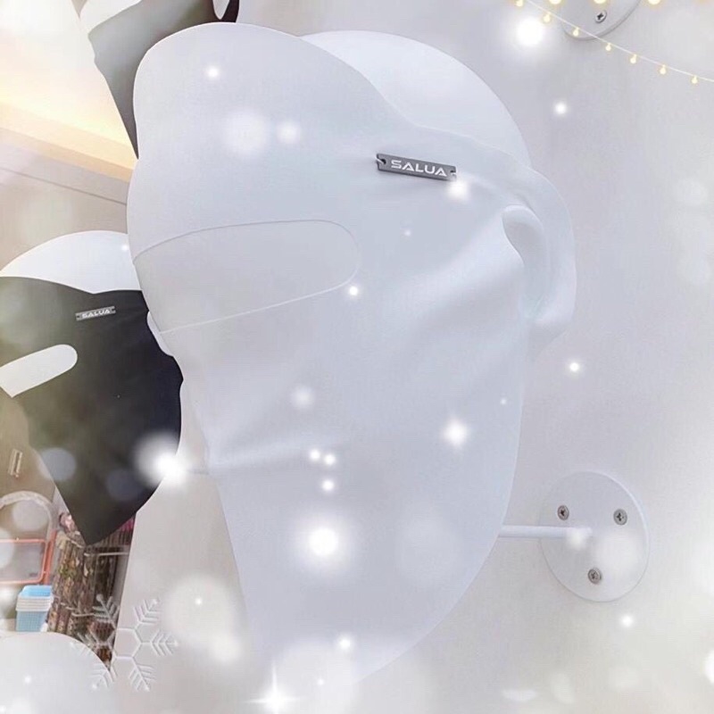 Khẩu trang chống nắng Salua Korean | Vải làm mát, có chống tia UV