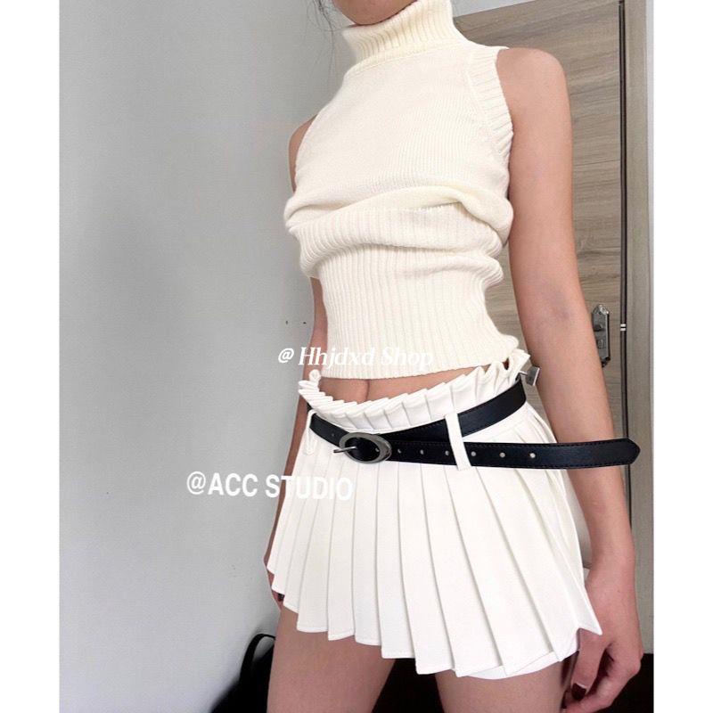 Thắt Lưng Khóa Hợp Kim Bạc Phong Cách Cổ Điển Thời Trang