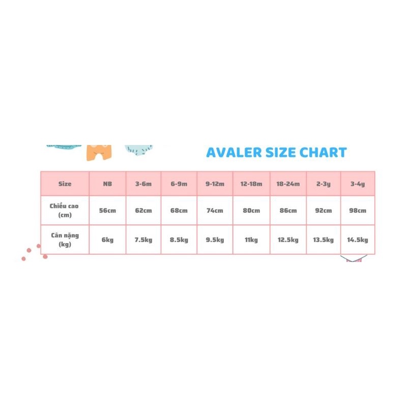 Bộ Avaler sợi tre cài vai hoạ tiết nhiều màu