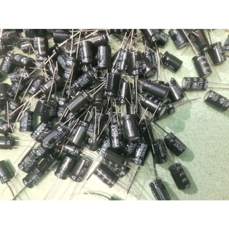 Tụ cẩn loa treble 100v 3.3uf
