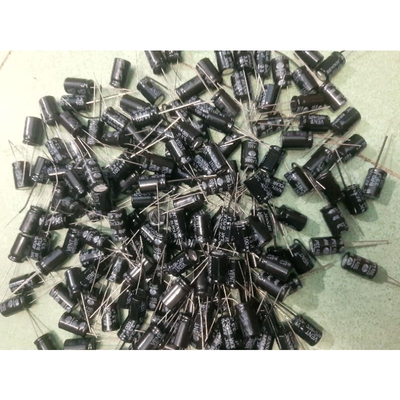 Tụ cẩn loa treble 100v 3.3uf